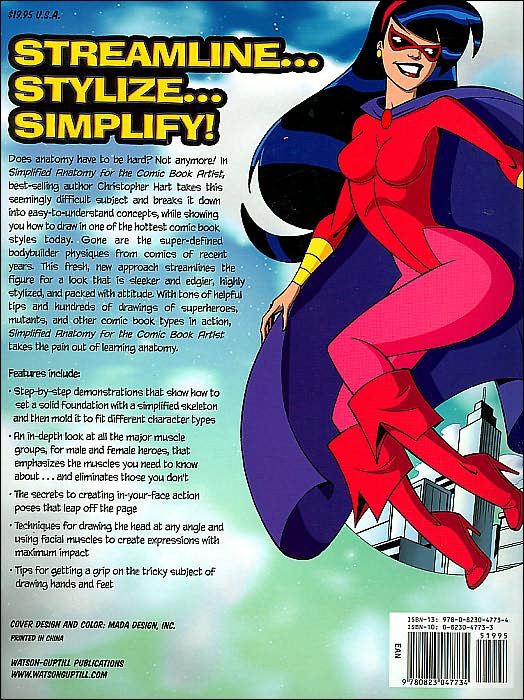 Simplified Anatomy for the Comic Book Artist: How to Draw the New Streamlined Look of Action-Adventure Comics