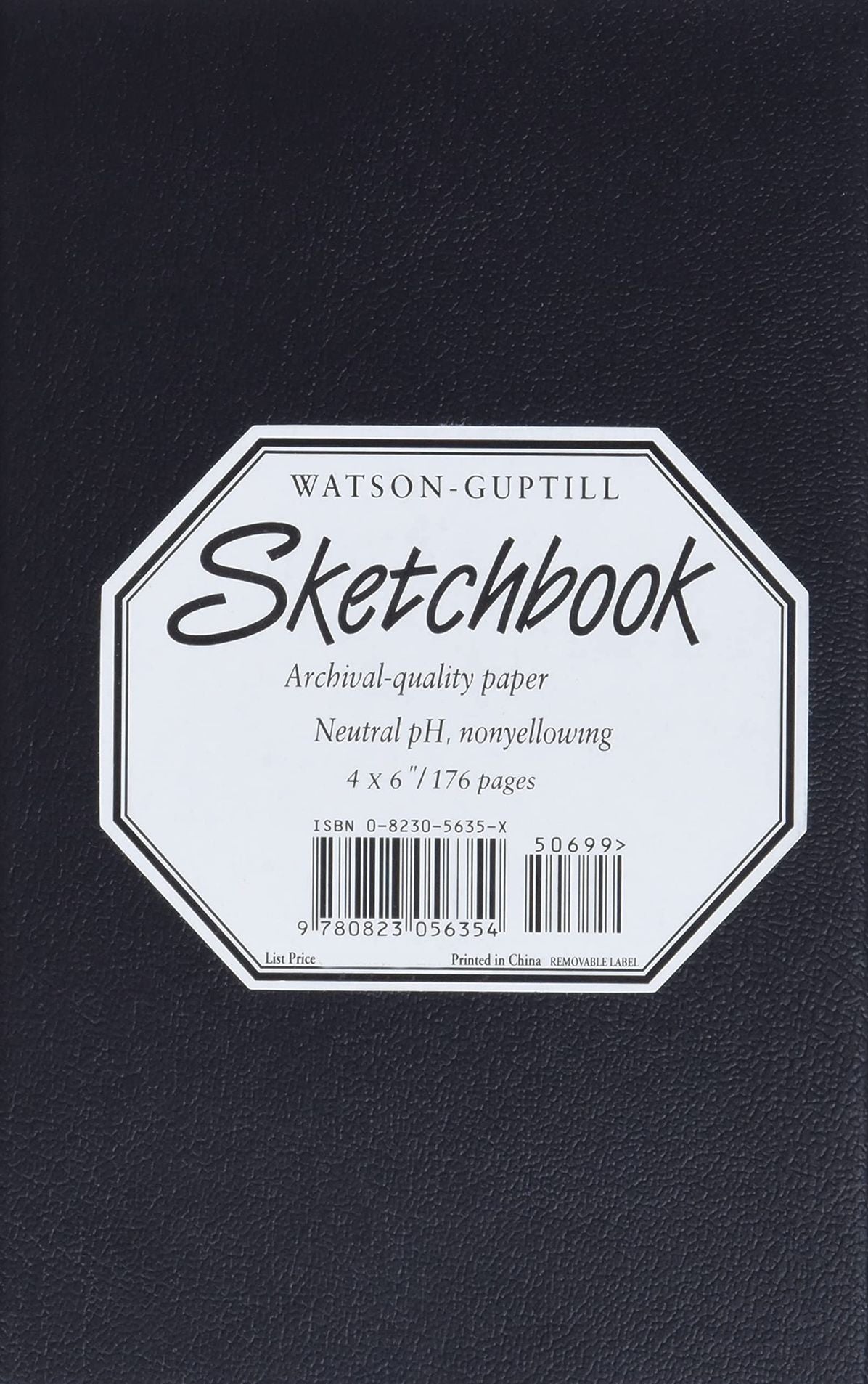 Small Sketchbook (Kivar, Black): Black