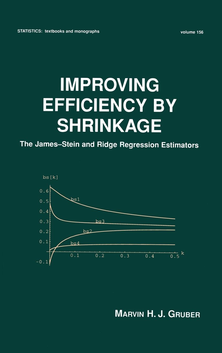 Improving Efficiency by Shrinkage: The James--Stein and Ridge Regression Estimators