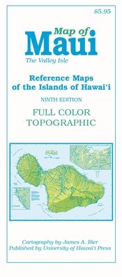 Map of Maui: The Valley Isle, 9th edition