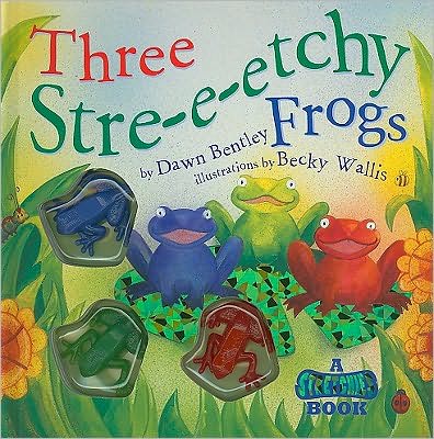 Three Streeetchy Frogs