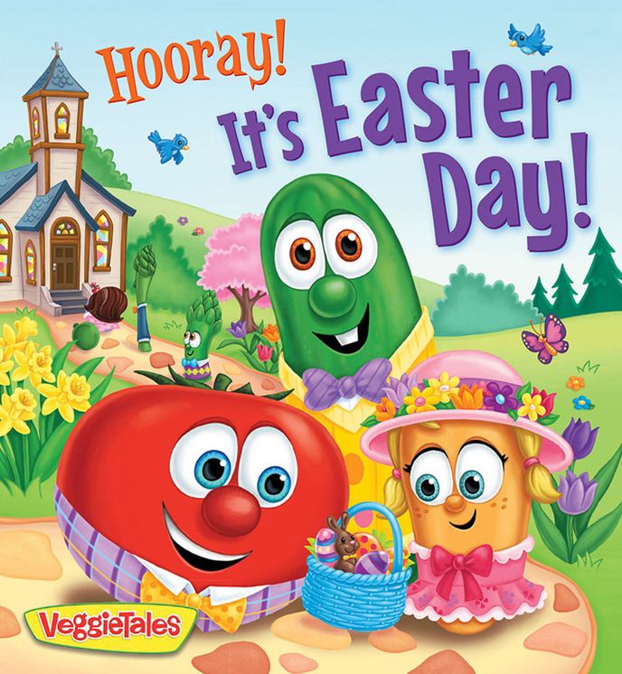 Hooray! It's Easter Day! (Large Print -- QA test)