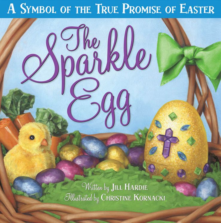The Sparkle Egg (Large Print -- QA test)
