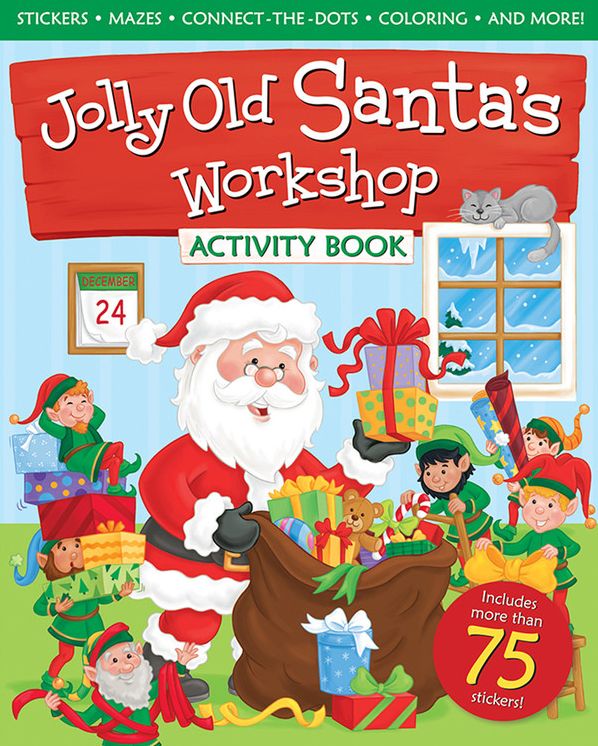 Jolly Old Santas Workshp Activtybk