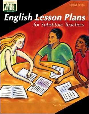 English Lesson Plans for Substitute Teachers