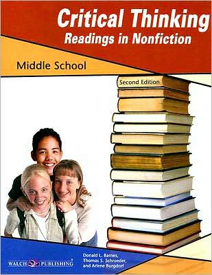Critical Thinking: Readings in Nonfiction (Middle School)