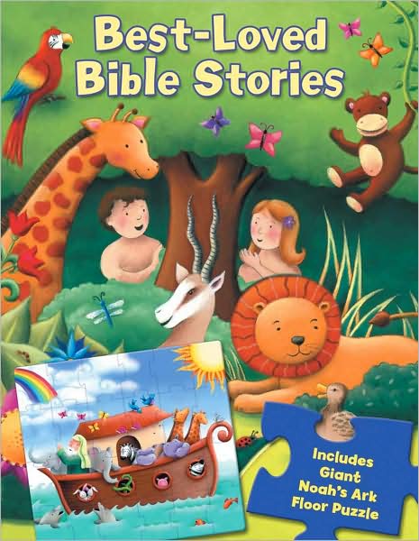 Best-Loved Bible Stories: Book and Giant Floor Puzzle
