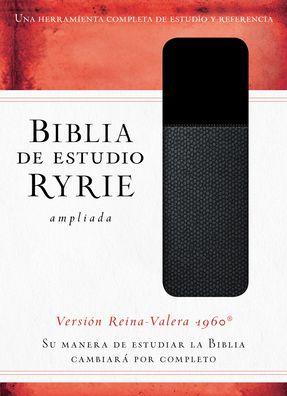 Biblia de estudio Ryrie ampliada: Duo-tono negro