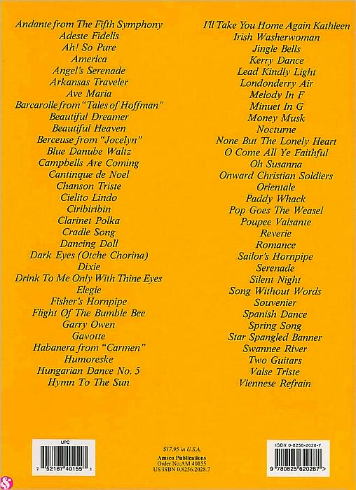 Clarinet Solos: Everybody's Favorite Series, Volume 28