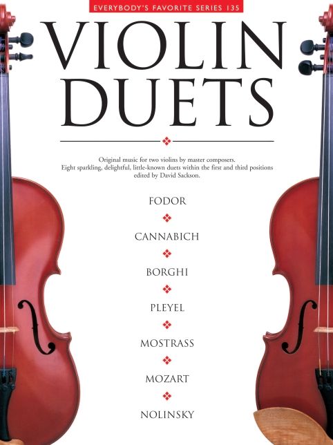 Violin Duets: Everybody's Favorite Series Volume 135