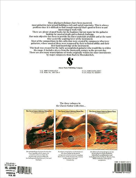 Classic Guitar Collection, Volume 2