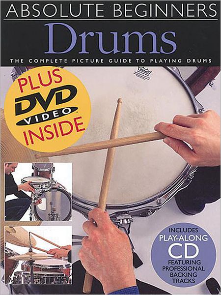 Absolute Beginner's Drums Book/CD/DVD