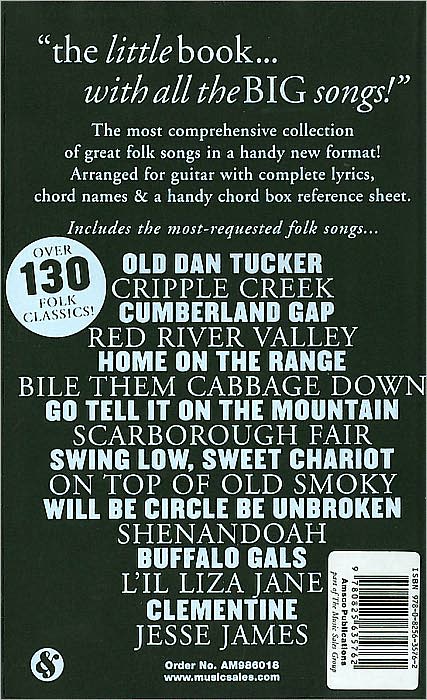 The Little Black Songbook: Folk Songs
