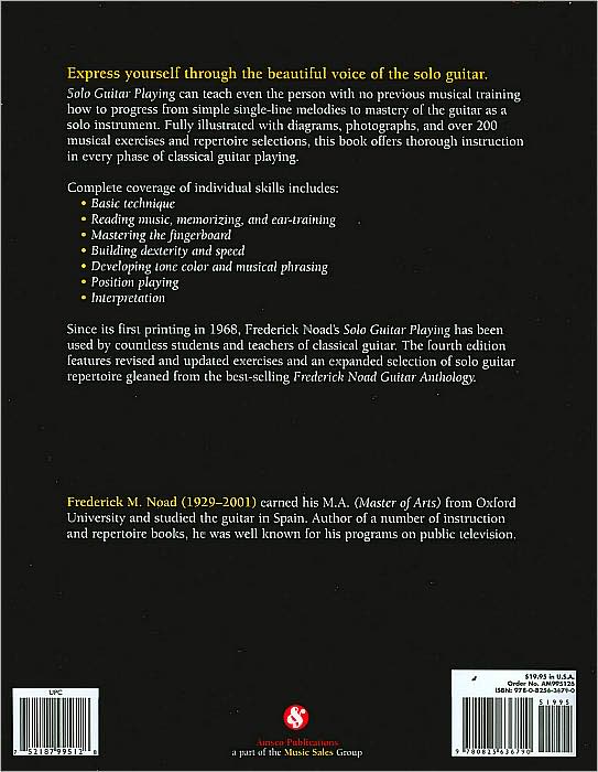 Solo Guitar Playing - Book 1, 4th Edition