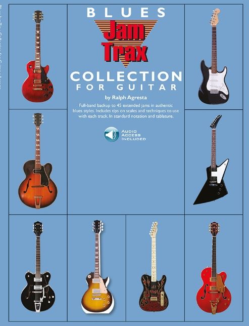 Blues Jam Trax Collection for Guitar: Book/2-CD Pack