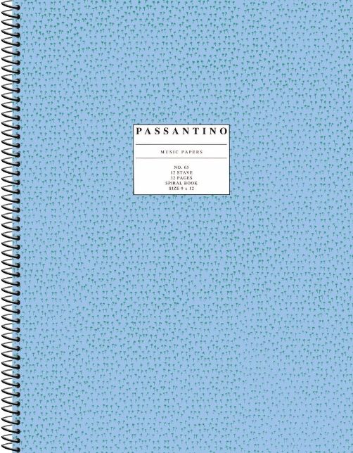 Passantino: Music Paper: No. 65 12 Stave