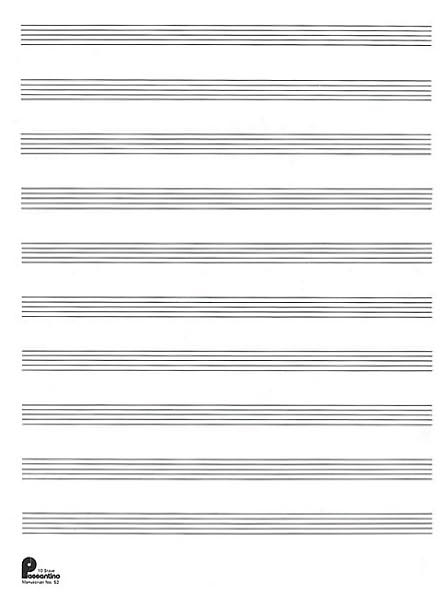 Passantino Manuscript Paper