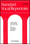 Standard Vocal Repertoire for Studio, Concert, Recital: Book One High Voice