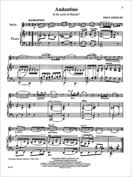 Fritz Kreisler Coll V2
