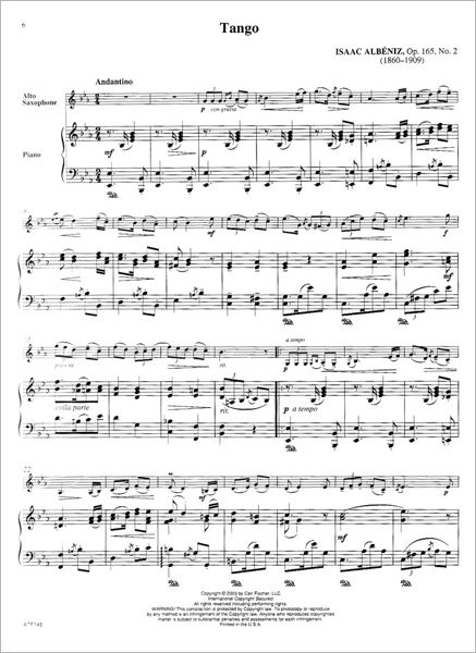 Solos for Alto Saxophone
