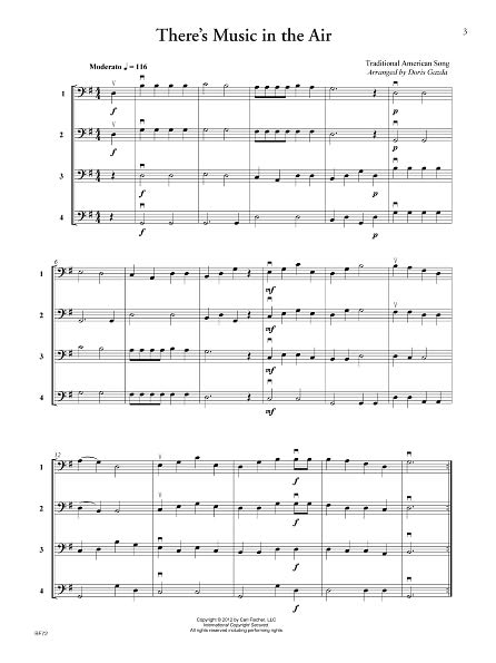 Progressive Quartets for Strings - Bass