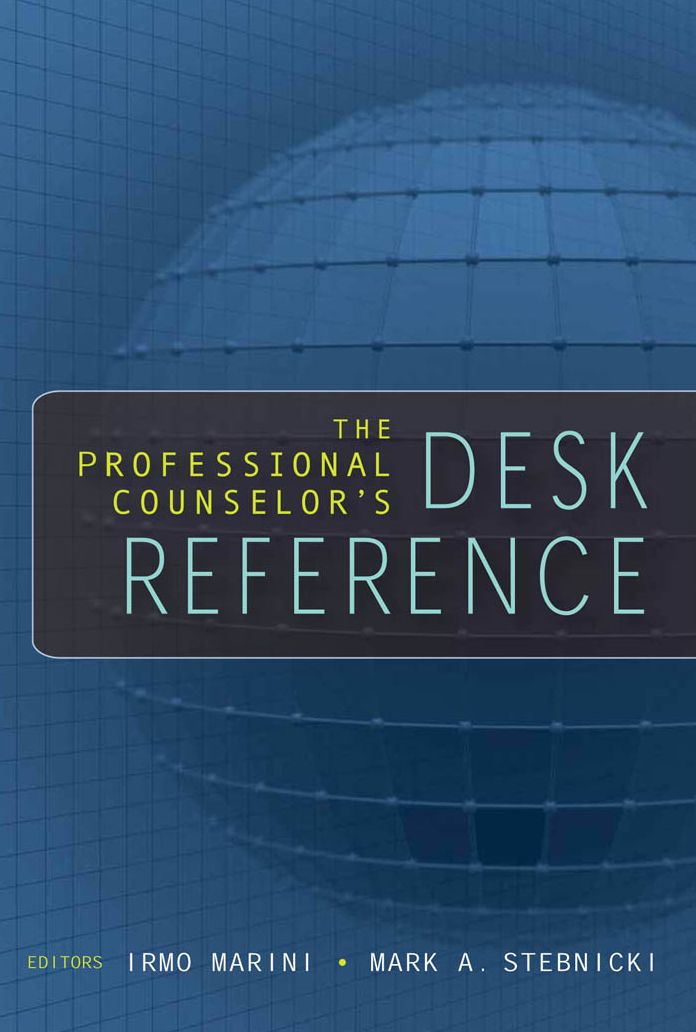 The Professional Counselor's Desk Reference