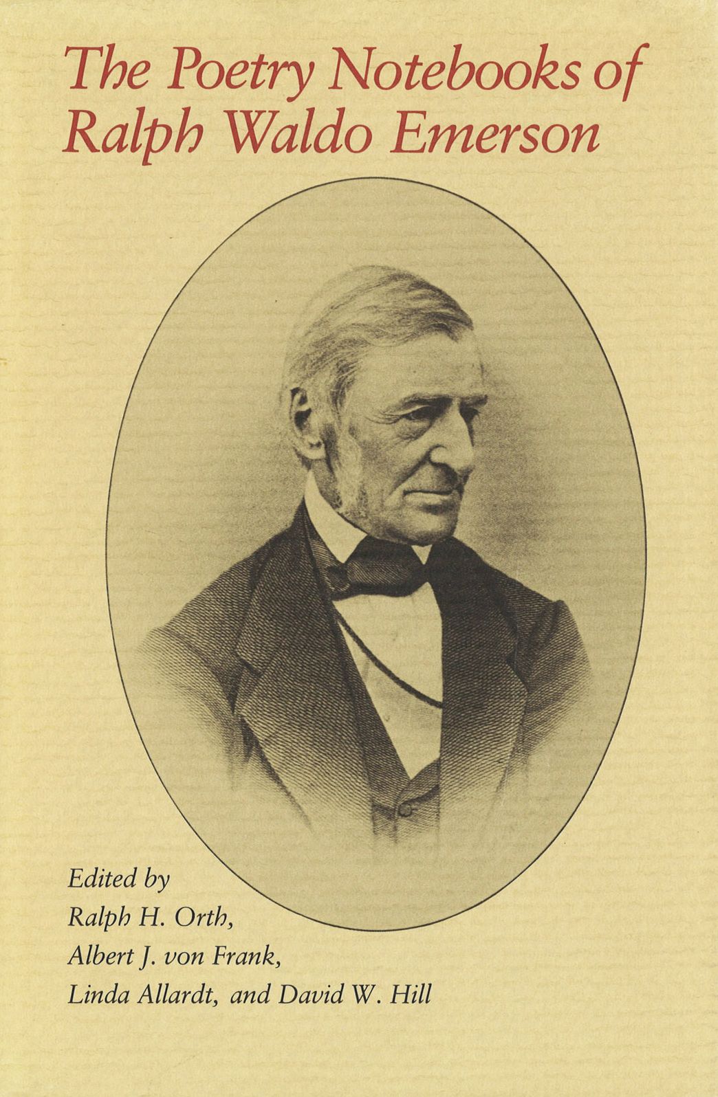 The POETRY NOTEBOOKS OF Ralph Waldo EMERSON