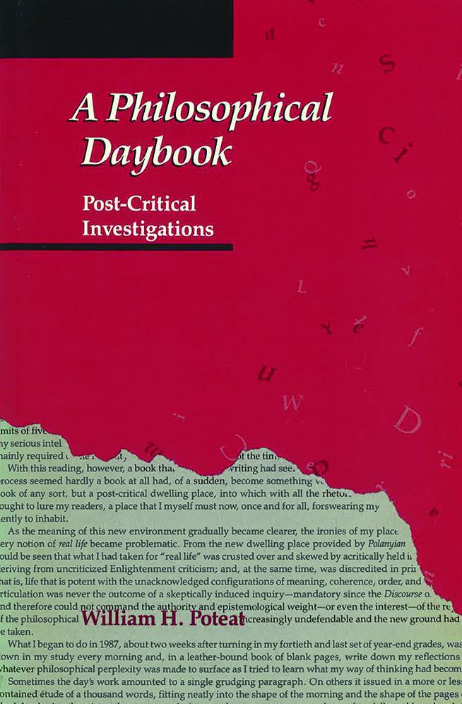 Philosophical Daybook: Post-Critical Investigations