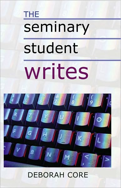The seminary student writes