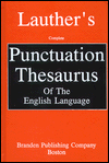Punctuation Thesaurus