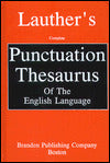 Punctuation Thesaurus