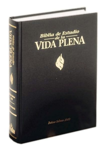 Biblia de Estudio de la Vida Plena: Version Reina-Valera 1960, dura negro, indice