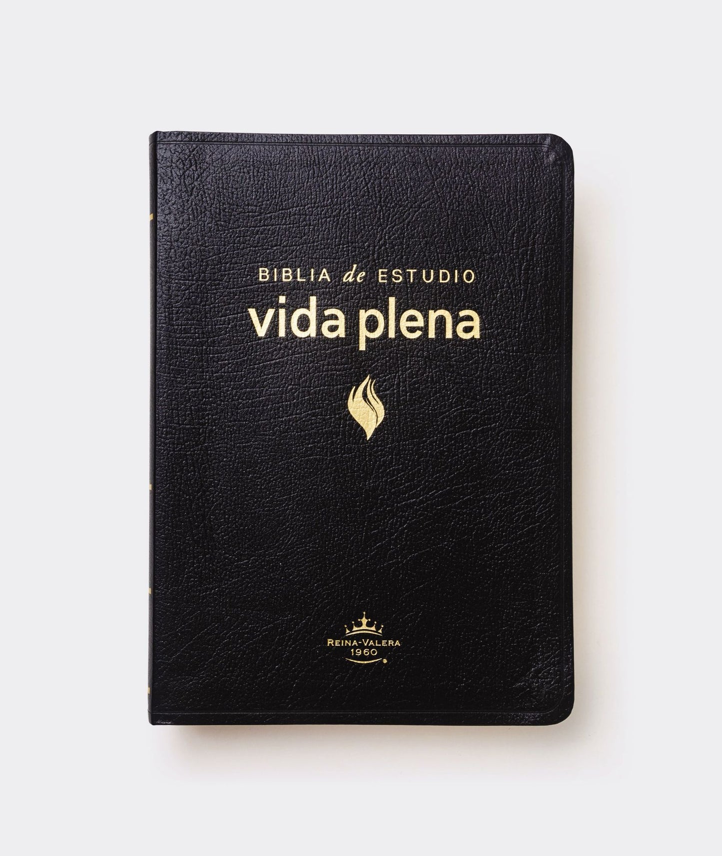Biblia de Estudio de la Vida Plena: Reina-Valera 1960, piel especial negro, indice