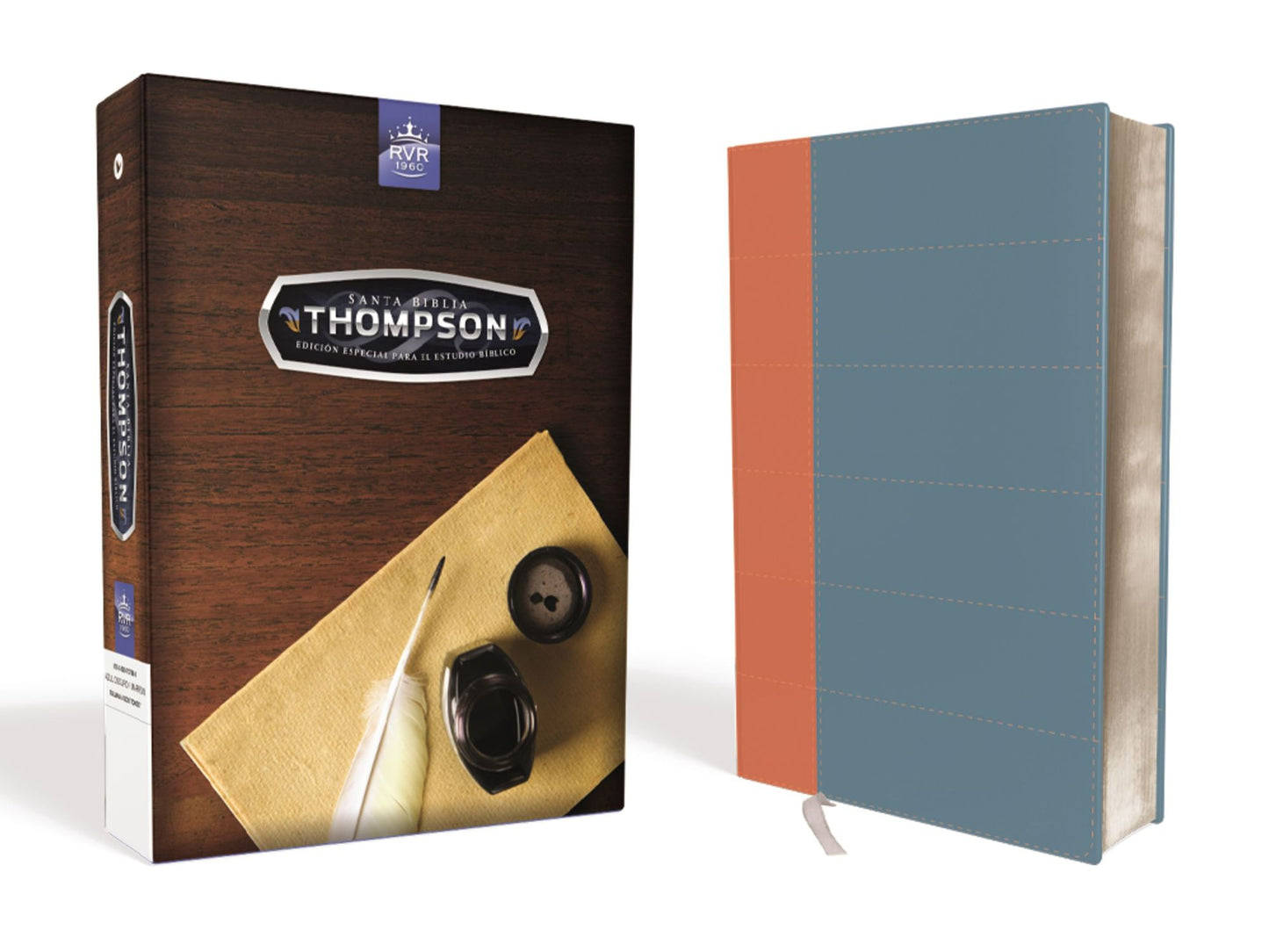 RVR 1960 Santa Biblia Thompson edicion especial para el estudio biblico, dos tonos italiano