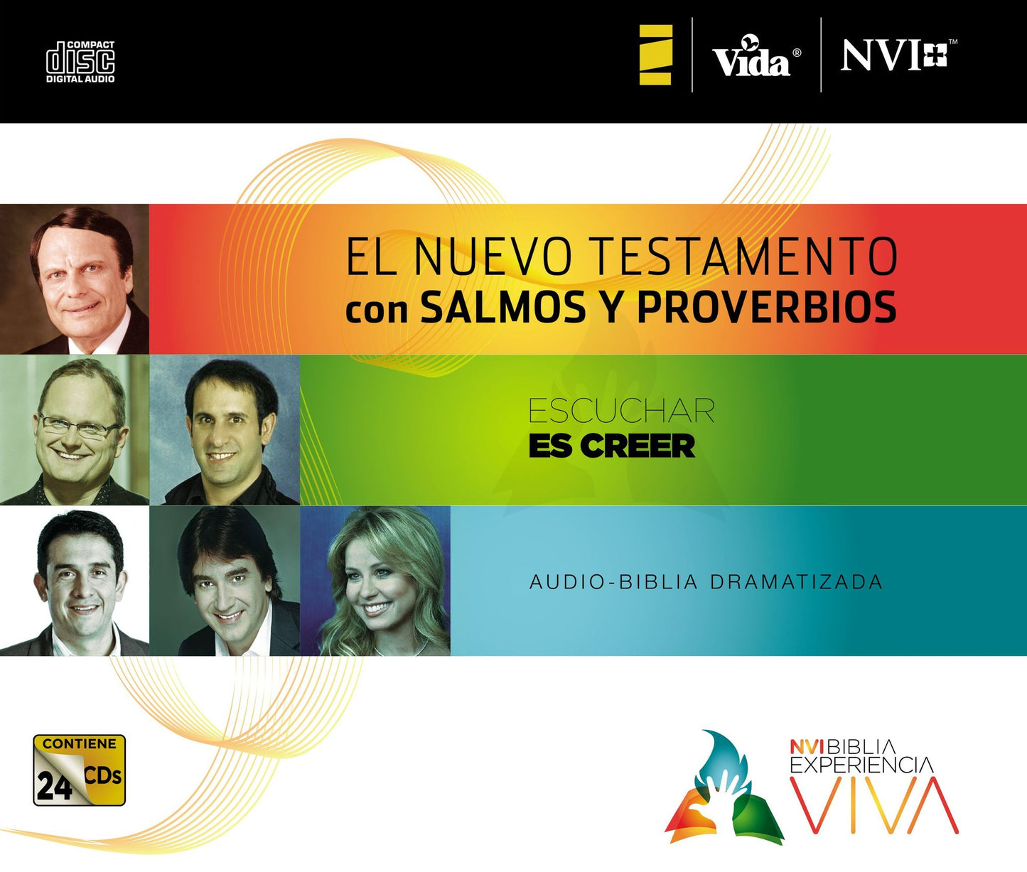 Experiencia Viva, Nuevo Testamento con Salmos y Proverbios CD