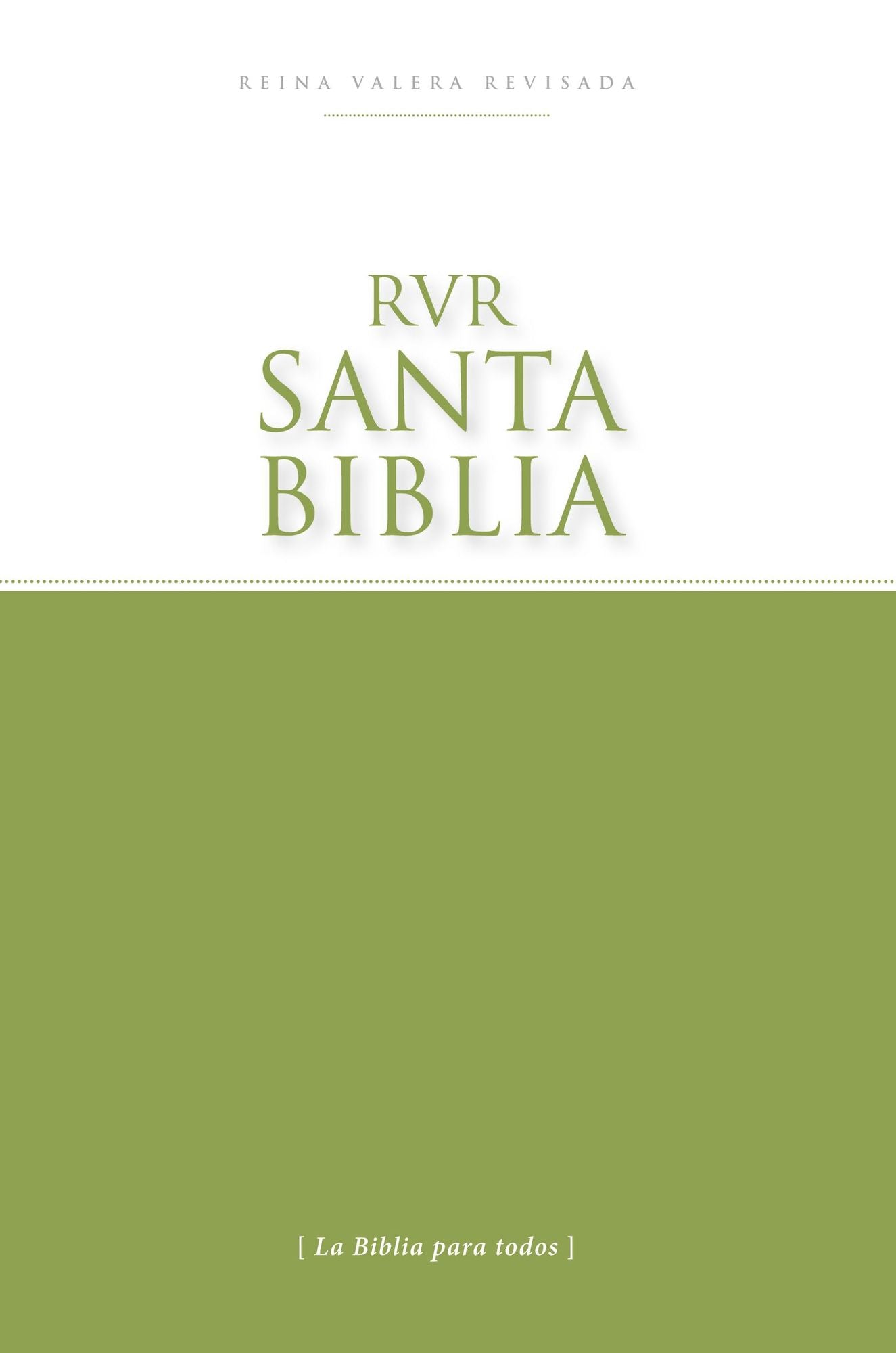 RVR77-Santa Biblia - Edicion economica