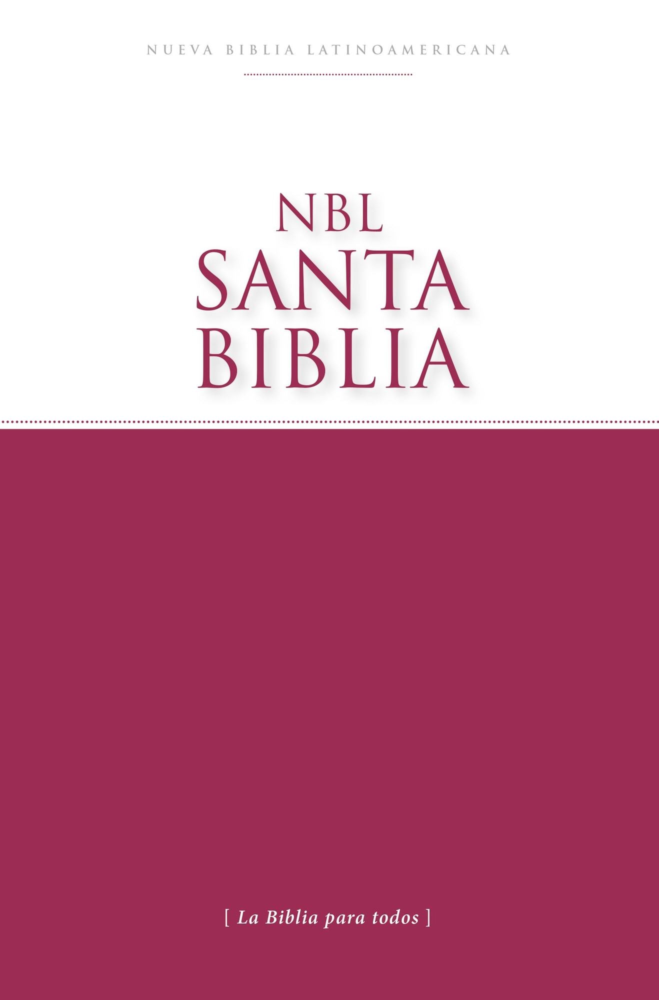 Nueva Biblia Latinoamericana - Edicion economica
