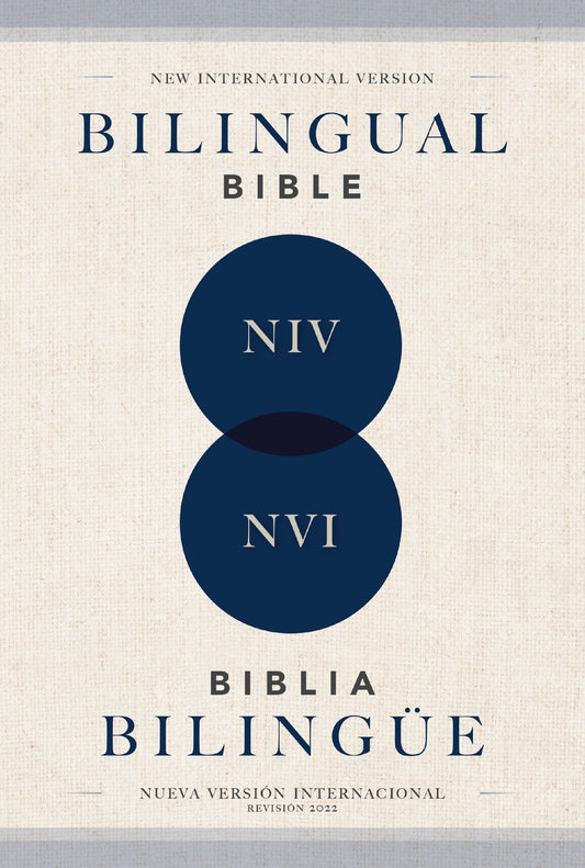 NIV/NVI, Bilingual Bible, Revised Text 2022, Softcover / NIV/NVI, Biblia Bilingüe, Revisión 2022, Tapa rústica