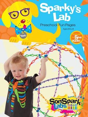 Sonspark Labs Sparky's Lab Preschool Fun Pages Ages 3 to 4