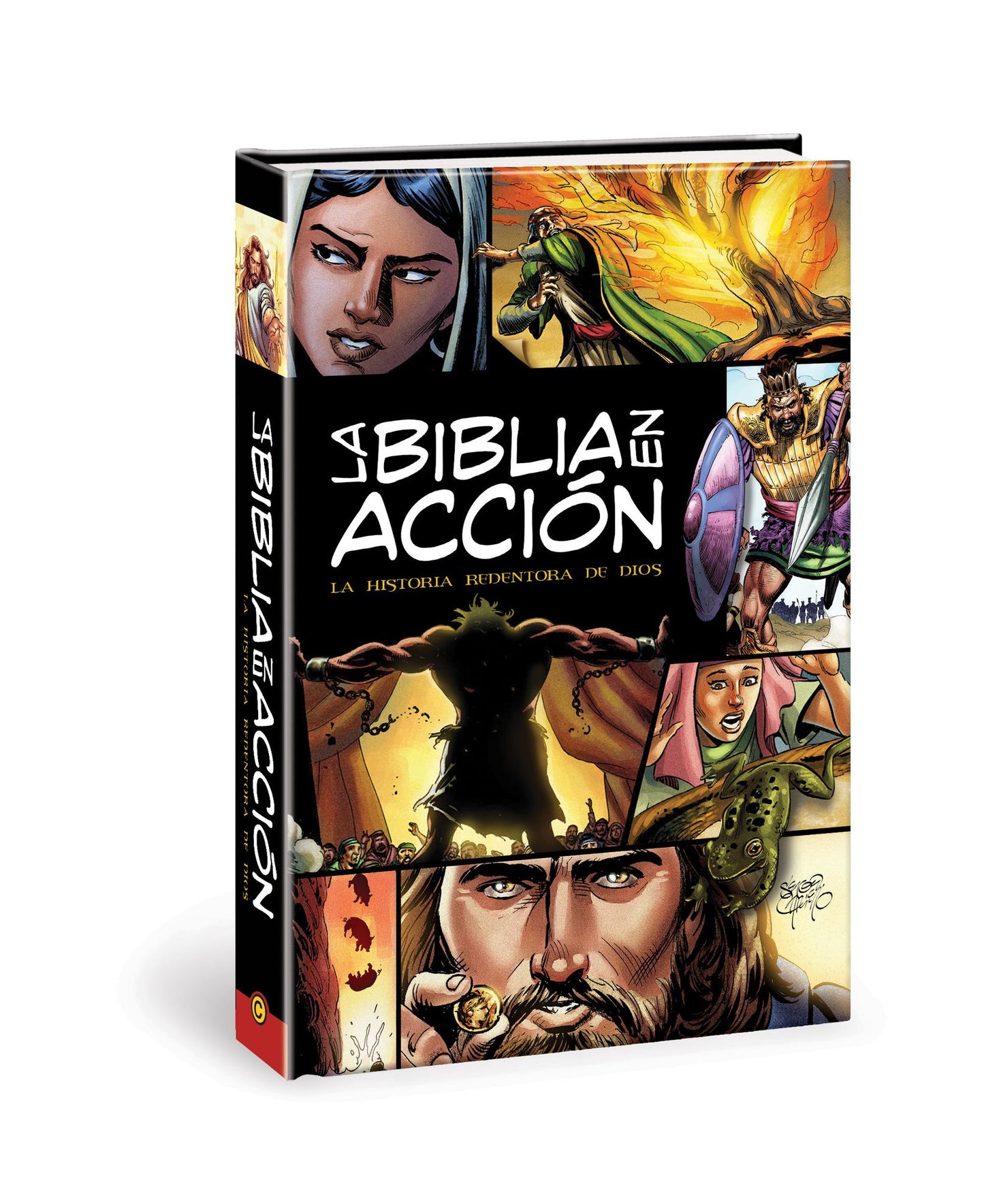 La Biblia en accion: The Action Bible-Spanish Edition