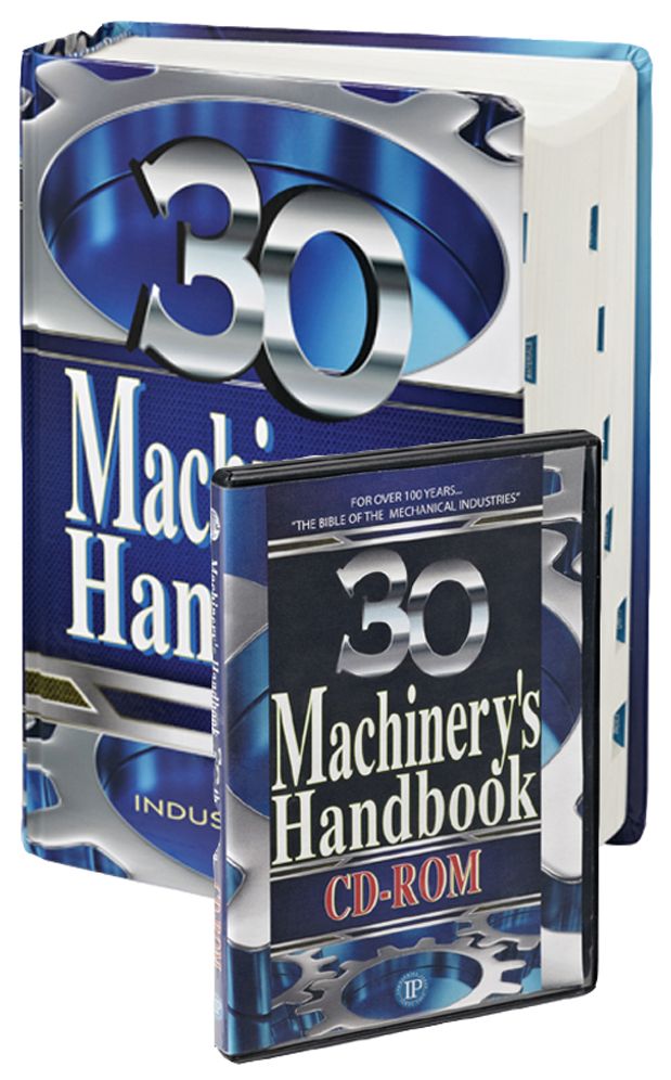 Machinery's Handbook and Toolbox - With CD (30th Edition)