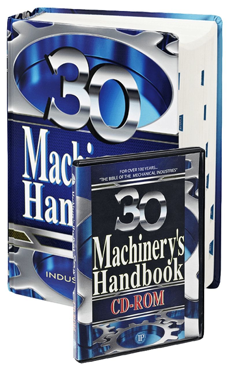 Machinery's Handbook, 30th Edition, Large Print & CD-ROM Set