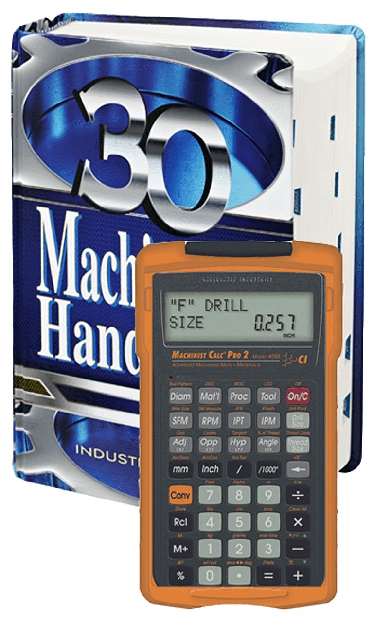 Machinery's Handbook 30th. Edition, Toolbox, & Calc Pro 2 Combo