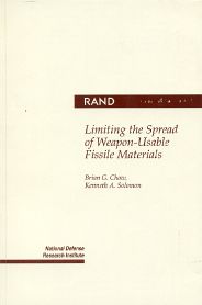 Limiting the Spread of Weapon-Usable Fissile Materials
