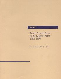 Public Expenditures in the United States: 1952-1993