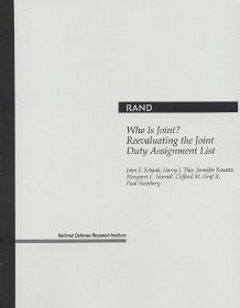 Who Is Joint?: Reevaluating the Joint Duty Assignment List