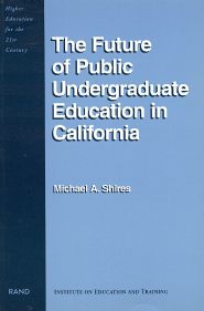 Future of Public Undergraduate Education in California: Declining Access