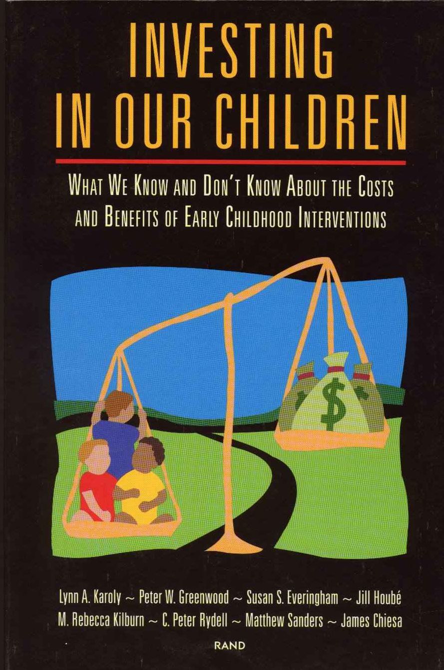 Investing in Our Children: What We Know and Don't Know About the Costs and Benefits of Early Childhood Interventions