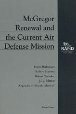 McGregor Renewal and the Current Air Defense Mission