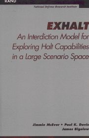 EXHALT: Interdiction Model for Exploring Halt Capabilities in a Large Scenario Space